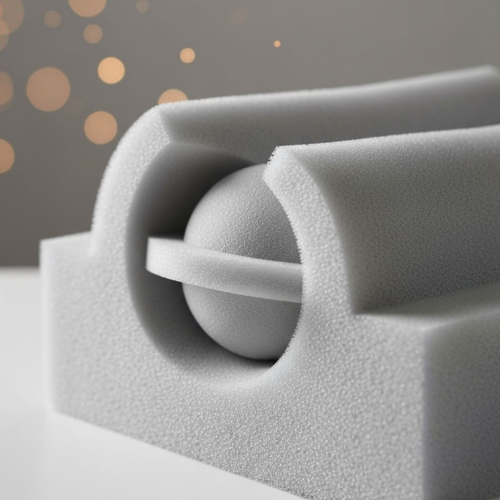 Protective foam packaging for shipping